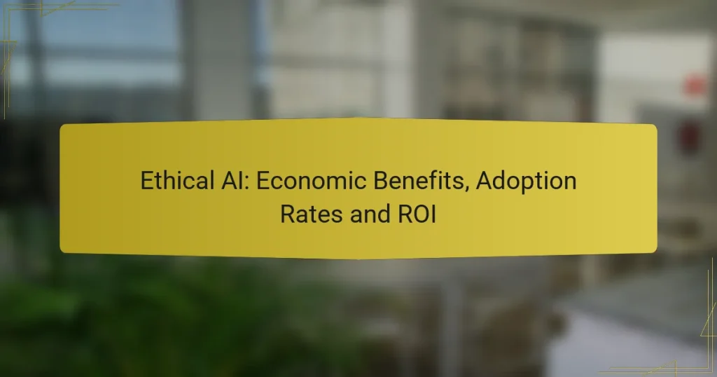Ethical AI: Economic Benefits, Adoption Rates and ROI