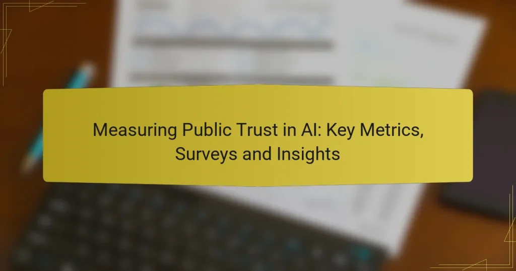 Measuring Public Trust in AI: Key Metrics, Surveys and Insights