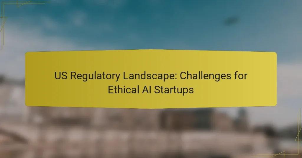 US Regulatory Landscape: Challenges for Ethical AI Startups